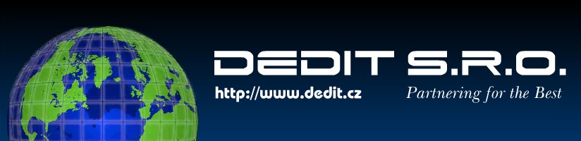 Dedit s.r.o. - Partnering for the Best!